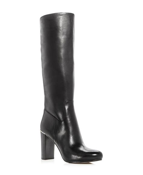 michael kors janice boots black|Michael Kors dupree boots.